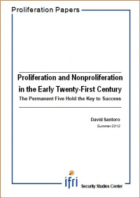 Proliferation and Nonproliferation in the Early Twenty-First Century : The Permanent Five Hold the Key to Success