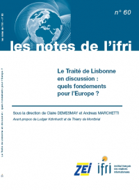Le traité de Lisbonne en discussion : quels fondements pour l'Europe ?