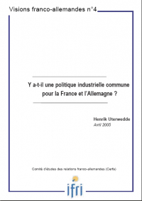 Y a-t-il une politique industrielle commune pour la France et l'Allemagne ?