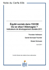 Equité sociale dans l'OCDE : Où se situe l'Allemagne ?  Indicateurs de gouvernance durable 2011