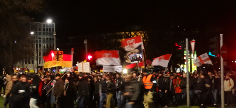 Manifestation de Pegida 12 janvier 2015 