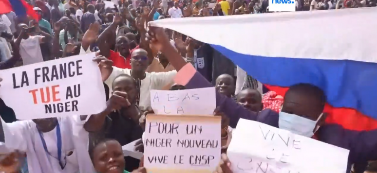 Manifestation anti-française au Niger