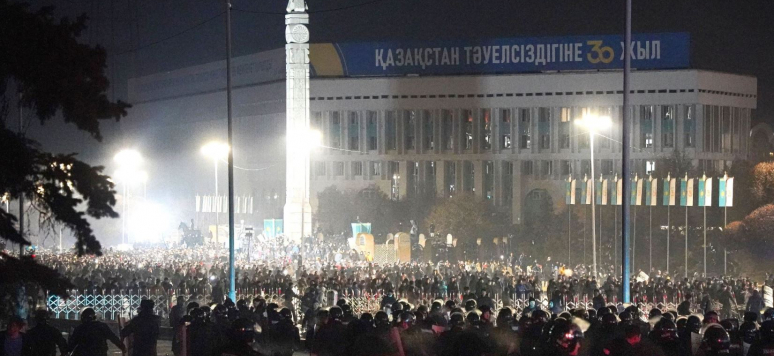 Almaty, Kazakhstan - 10.01.2022