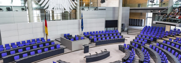 Salle plénière du parlement allemand (Deutscher Bundestag)