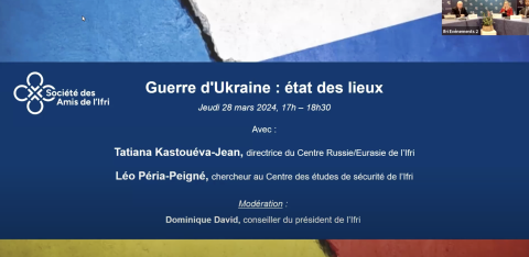 Couverture vidéo - Guerre d'Ukraine : état des lieux