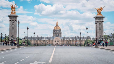 PARIS, FR - Juillet 06, 2019: L'Hôtel des Invalides à Paris, France