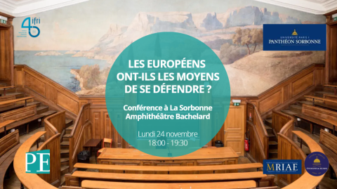 Visuel conférence PE-ADEA/MRIAE, 24 novembre