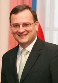 Dîner-débat avec Petr Nečas, Premier ministre de la République Tchèque
