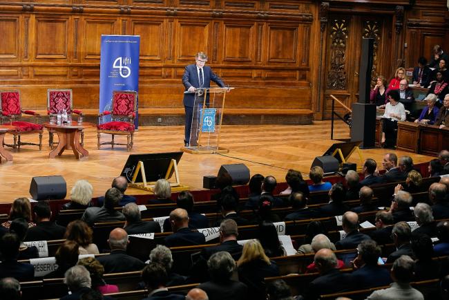 40ème anniversaire de l'Ifri à la Sorbonne, 2019