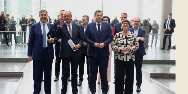 Négociations de coalition à Berlin 9 avril 2025