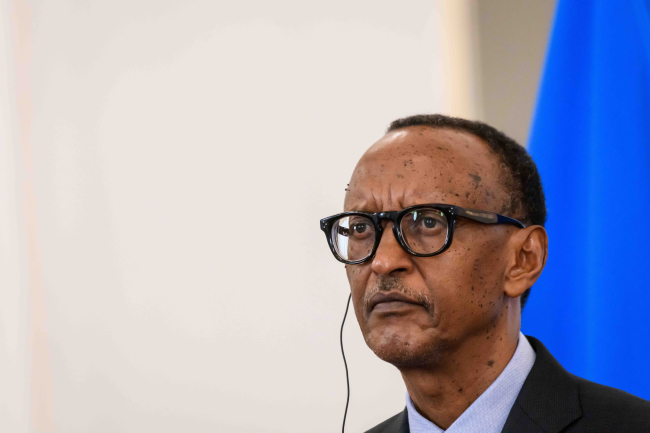 Paul Kagame en octobre 2024