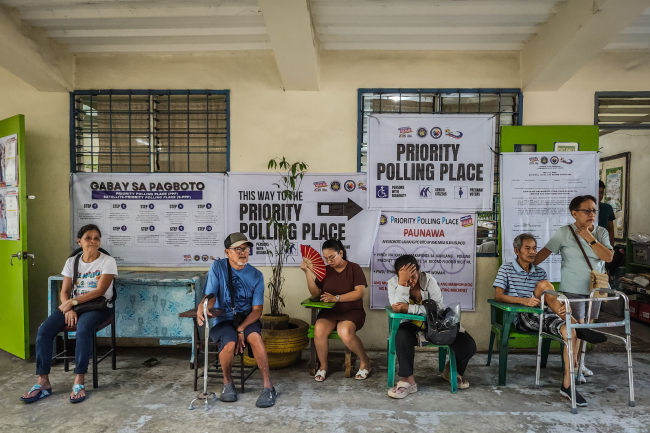 Philippins lors des élections de mi-mandat aux Philippines - 12 mai 2025