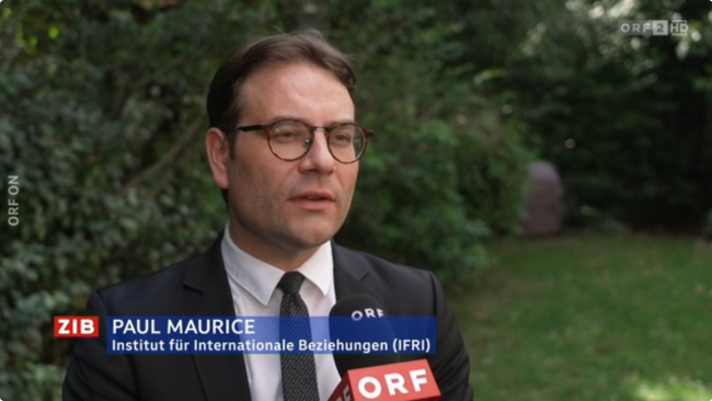 Paul MAURICE Autriche ORF-ZIB
