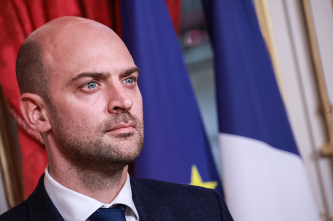 Jean-Noël Barrot Comité interministériel pour la gestion de l'immigration en France, Hôtel de Matignon, Paris.