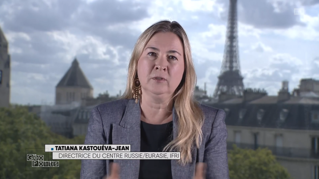 Interview Tatiana Kastouéva-Jean pour RTS, Russie Ukraine