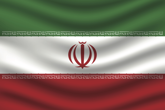 Le drapeau Iranien