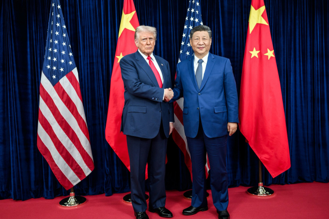 Le président Donald Trump rencontre Xi Jinping en Corée du Sud - le 30 octobre 2025
