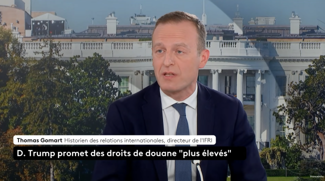 Thomas Gomart est l'invité de "Tout est politique" Ifri France info
