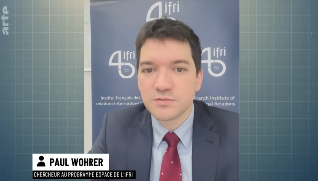 Paul Wohrer dans Le dessous des images sur Arte