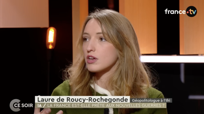 Laure de Roucy-Rochegonde dans C ce soir sur France TV