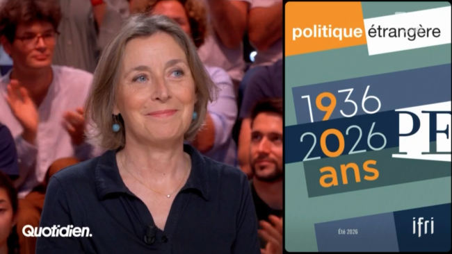 Laurence Nardon invitée de l’émission Quotidien sur TMC le 15 juin 2026