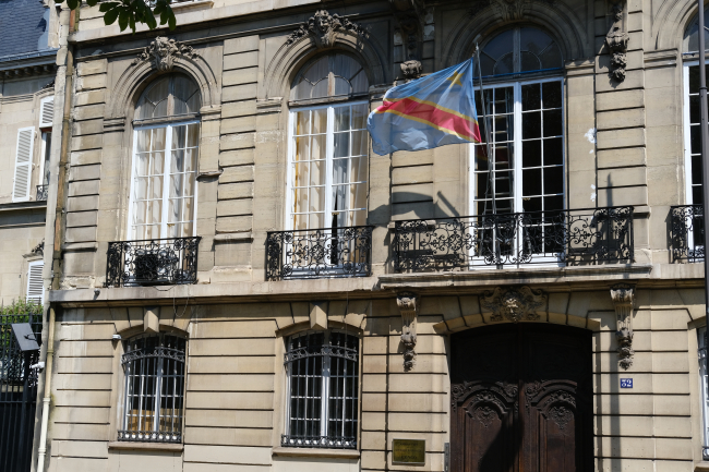 L'ambassade de la République démocratique du Congo à Paris