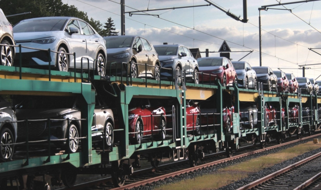 Usine Volkswagen près de Glauchau en Saxe, Allemagne