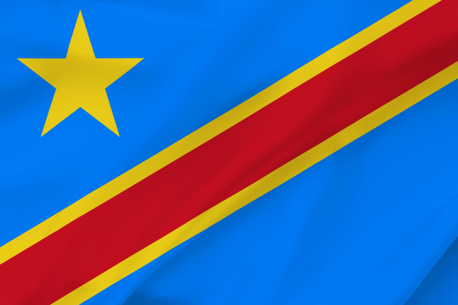 Drapeau de la République démocratique du Congo