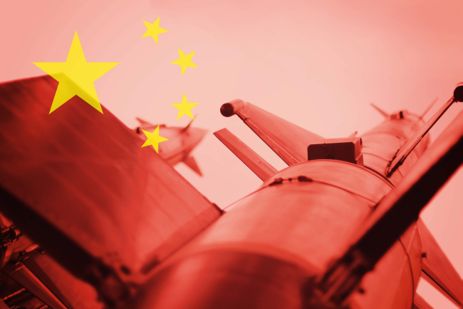 Chinese ICBM missile