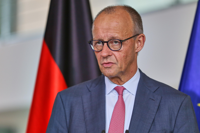 Le chancelier allemand, Friedrich Merz, Berlin - 5 octobre 2026