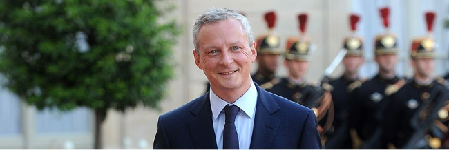 Bruno Lemaire, Ministre de l'Economie et des Finances