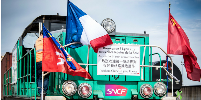 Wuhan, Chine - Lyon, France (11 300km)