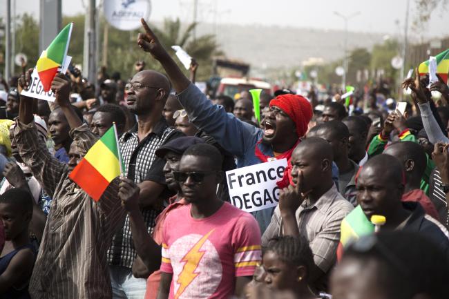Manifestation anti-française à Bamako, 10 janvier 2020