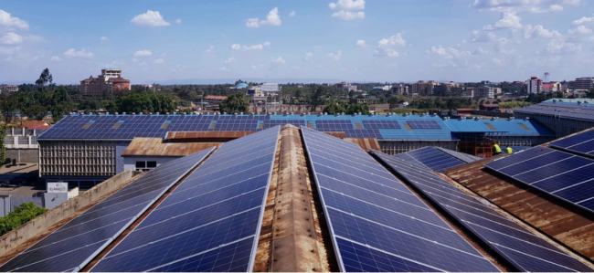 Une centrale solaire captive de 500 kW, Kenya