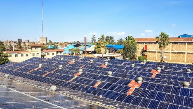 Centrale solaire, Ruiru, Kenya 