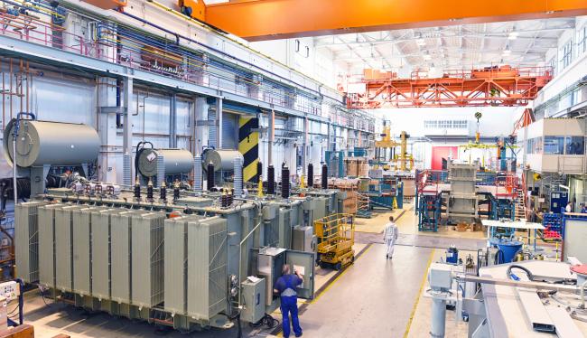 Usine industrielle de génie mécanique pour la fabrication de transformateurs 