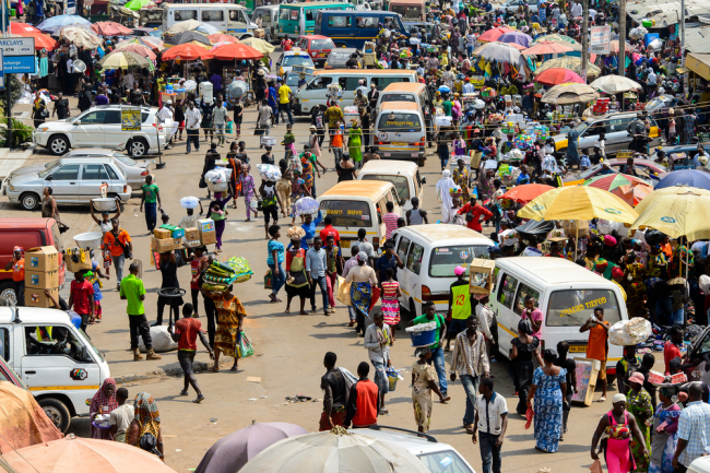 Market in Kumasi, Ghana
