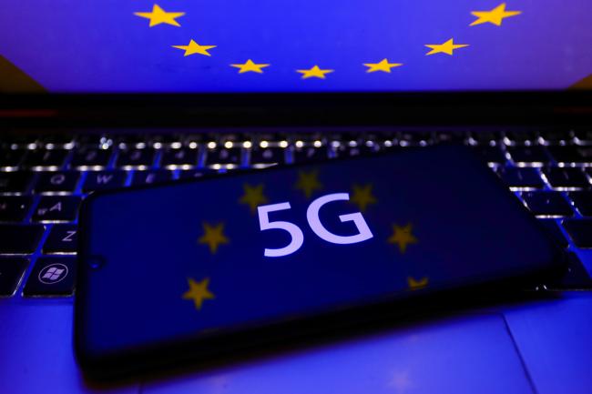 5G Technology Is Upcoming, Krakow, Poland - 29 Sep 2021