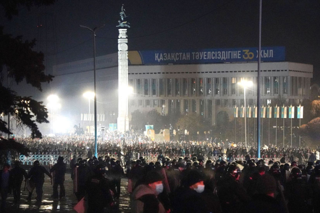 Almaty, Kazakhstan - 10.01.2022