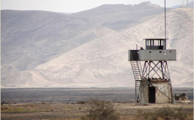 Tour de guet près de la frontière iranienne, Turquie