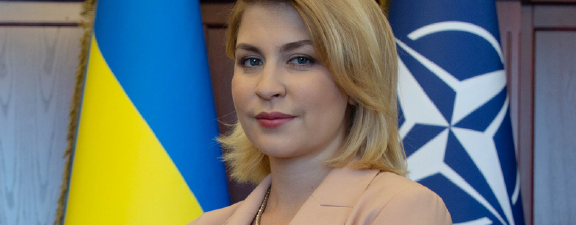 Olha Stefanishyna, vice-Première ministre pour l'intégration européenne et euro-atlantique de l'Ukraine
