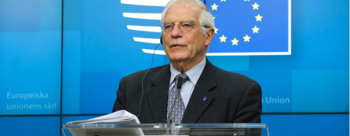 Josep Borrell, Haut Représentant de l'Union européenne pour les affaires étrangères et la politique de sécurité