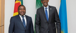 President Kagame holds bilateral talks with President Filipe Nyusi of Mozambique, July 2018
