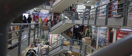 Au Demiröz, un centre commercial de Laleli où de nombreux africains se sont installés. 