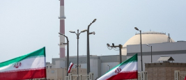 A nuclear power plant in Iran. 