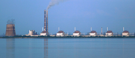 Centrale nucléaire de Zaporijia en Ukraine.