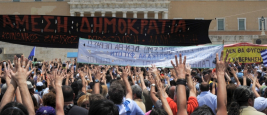 Demonstration in Greece 