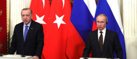 Recep Tayyip Erdogan et Vladimir Poutine