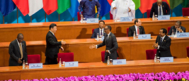 Cérémonie d'ouverture du sommet du FOCAC à Beijing le 3 septembre 2018