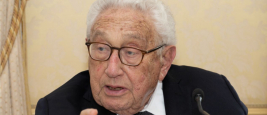 Henry Kissinger, dîner-débat de l'Ifri, Paris, 2019 